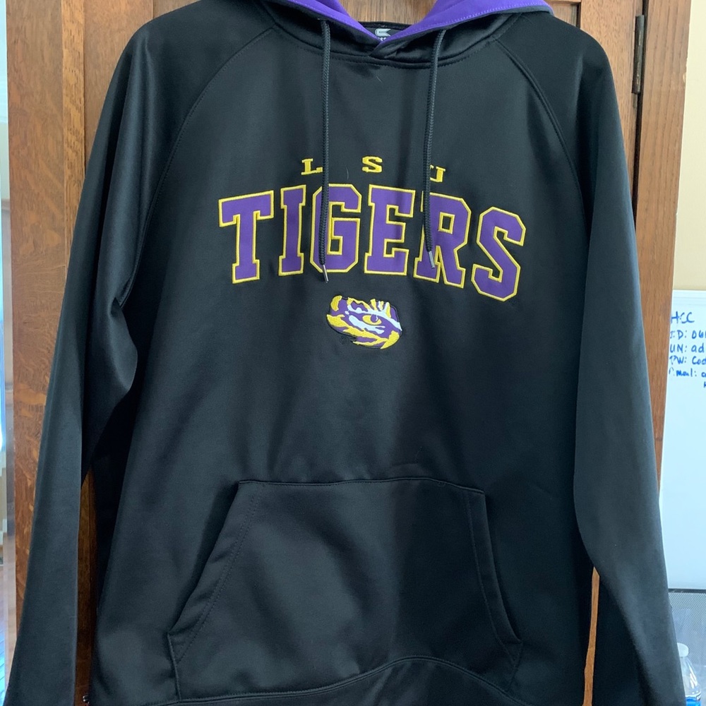 LSU athletic material sweatshirt